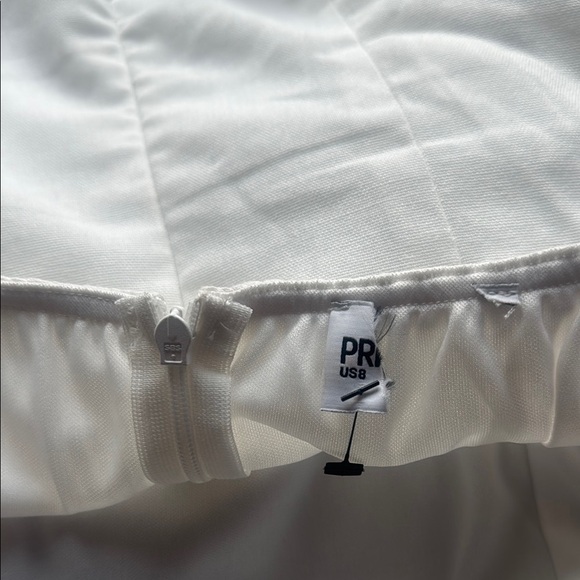 NWOT Princess Polly Book of Love White Strapless Ruched Sheath Dress - Picture 8 of 8